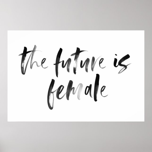 La femelle est une infirmière Poster de l'aquarell (Devant)