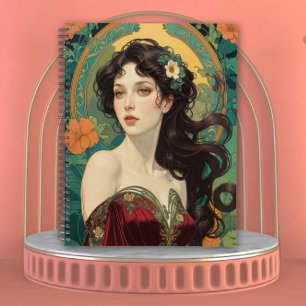 La femme Art nouveau de l'Éternelle Floraison