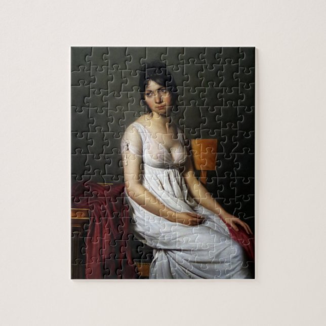 La femme au puzzle blanc (Vertical)