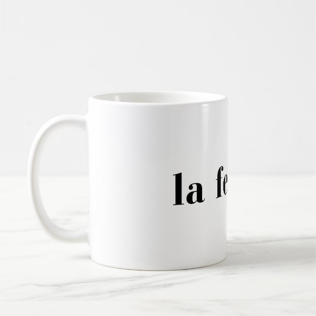 La Femme Chic Feminine French Style Design Kaffeetasse (Links)