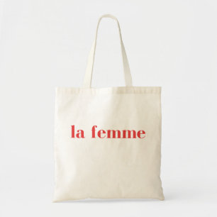 La Femme, T - Shirt La Femme, Feminist Tragetasche