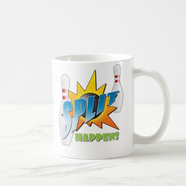 La fente se produit tasse (Droite)