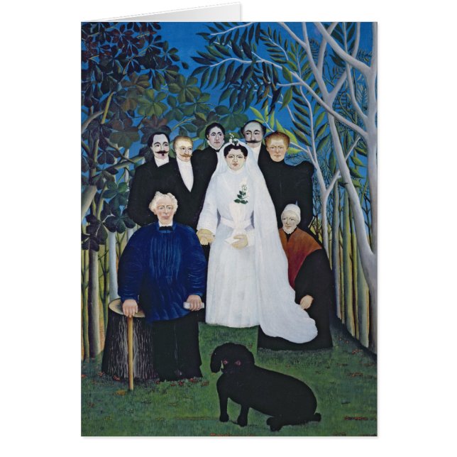 La fête de mariage, vers 1905 (Devant)