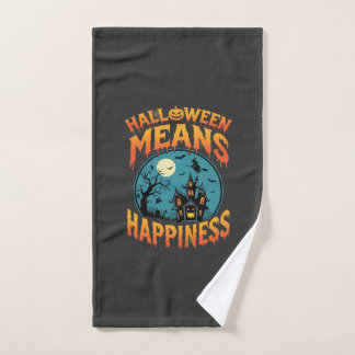 La fête d'Halloween signifie bonheur Maison hantée