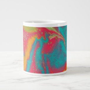 La Fiesta 3 Bunt Lebendig Abstrakt Tasse