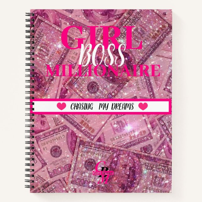 LA FILLE BOSS MILLIONAIRE, QUI CHASSE MON CARNET D (Devant)