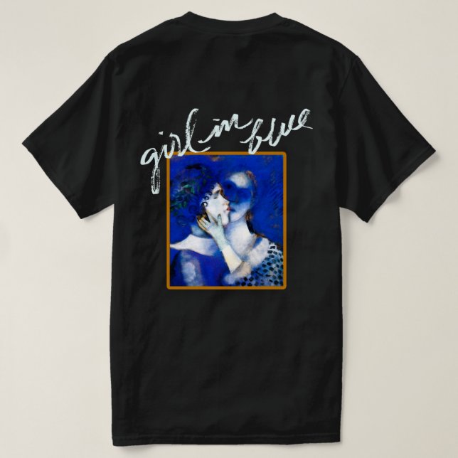 LA FILLE DE BLUE UNISEX T-SHIRT (Design dos)