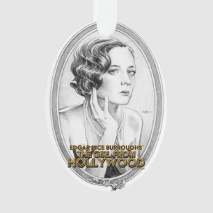 La Fille de l'ornement de Noël hollywoodien