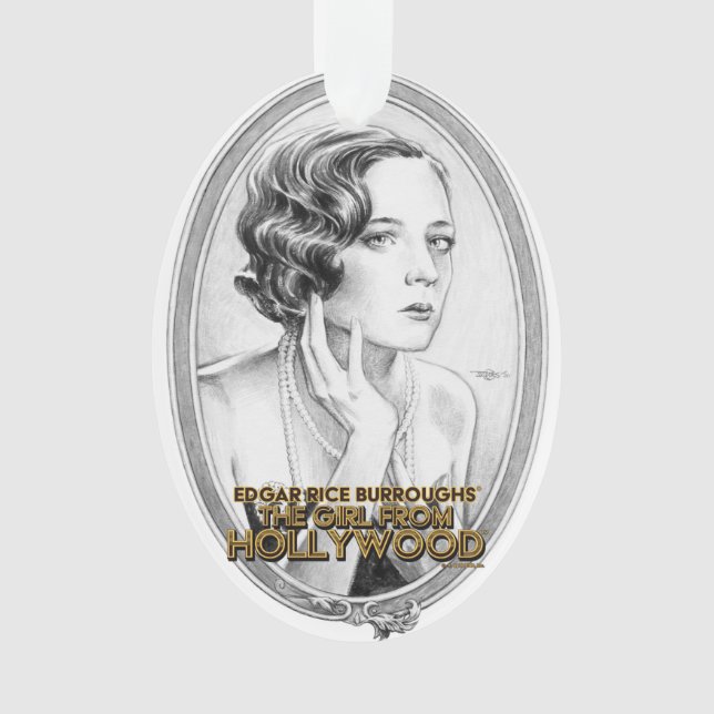 La Fille de l'ornement de Noël hollywoodien (devant)