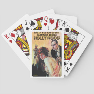 La Fille des cartes de jeu d'Hollywood