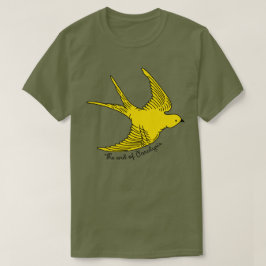 La fin de la paralysie T-shirt oiseau jaune