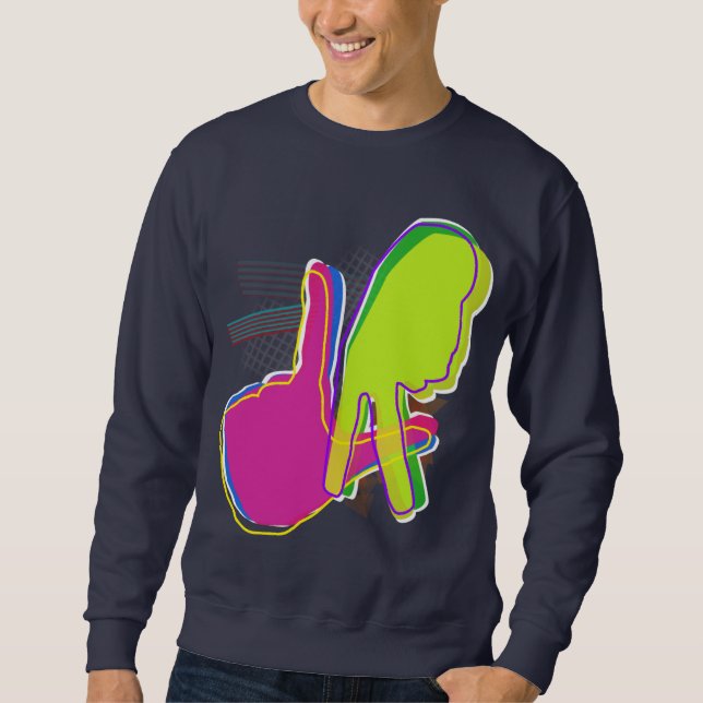 LA Finger Sweatshirt (Vorderseite)