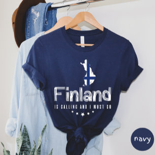 La Finlande Appelle Et Je Dois Aller T-shirt