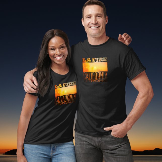 LA fire Los Angeles Kalifornien stark T-Shirt (Von Creator hochgeladen)
