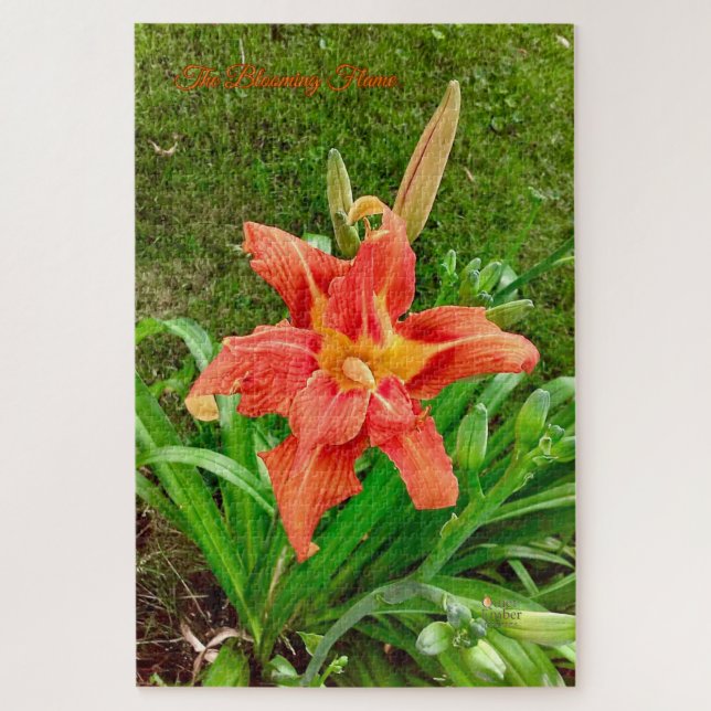 La flamme en fleurs - Puzzles d'Ember tranquilles (Vertical)