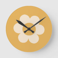 La Fleur 07 Retro-Blumen Gelbe Blume