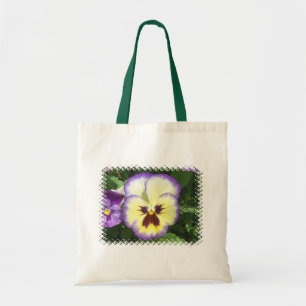La fleur de pensée décrit le petit sac fourre-tout