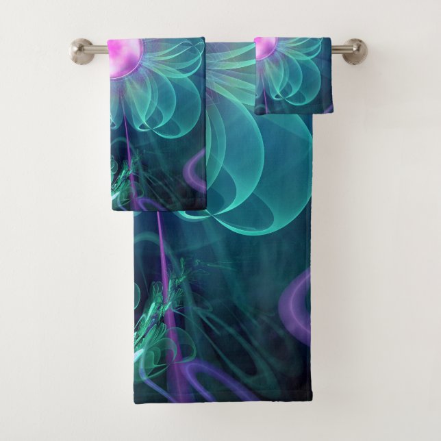La fleur d'Enigma, une fleur Aqua-Violette de (En situation)