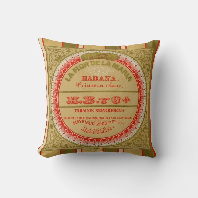 La Flor de la Maria Throw Kissen (Vorderseite)