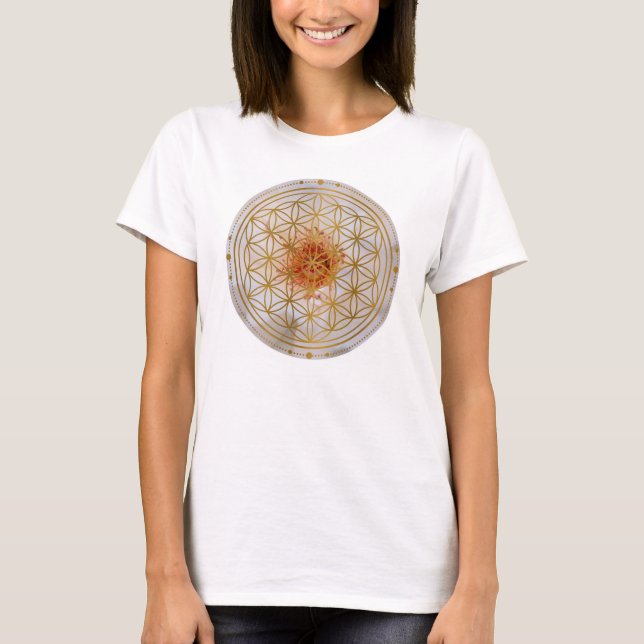 la flor de la vida T-Shirt (Vorderseite)