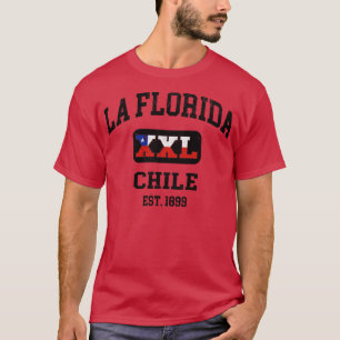 La Florida Chile XXL Athletic Design T-Shirt
