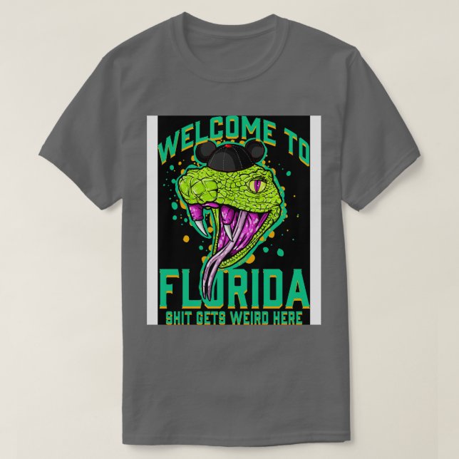 La Floride est bizarre TShirt (Design devant)