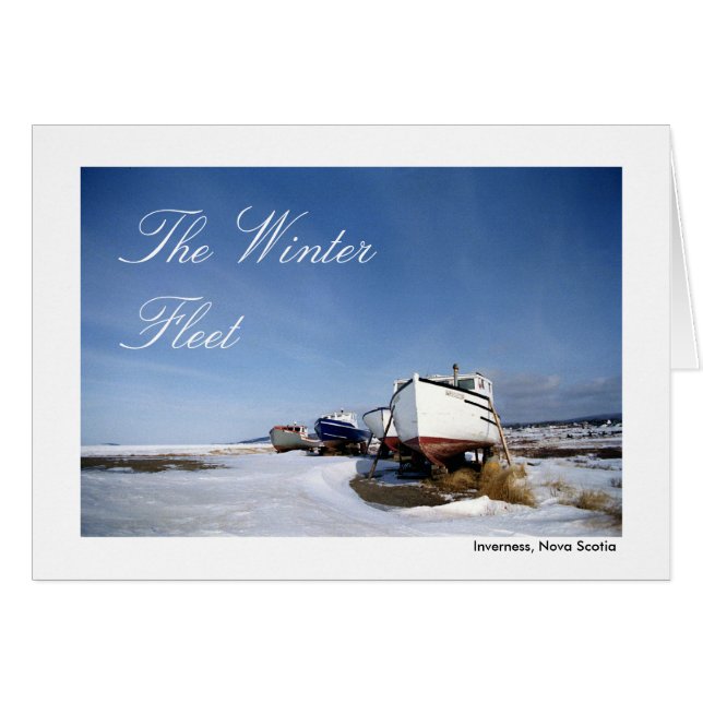 La flotte d'hiver (Devant horizontal)