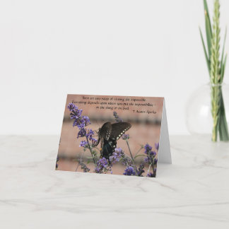 La foi... Carte de correspondance