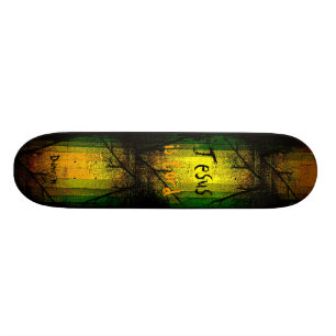 La foi chrétienne Jésus est seigneur Skateboard