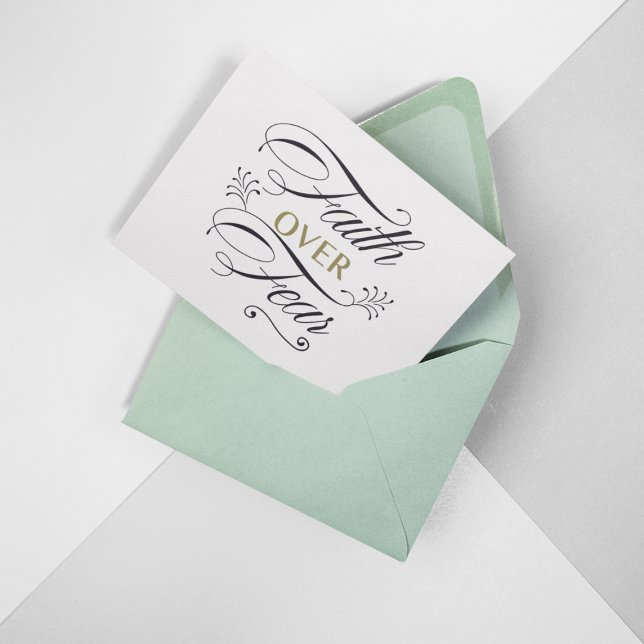 La foi sur la peur Bible Verse Motivation (Créateur téléchargé)