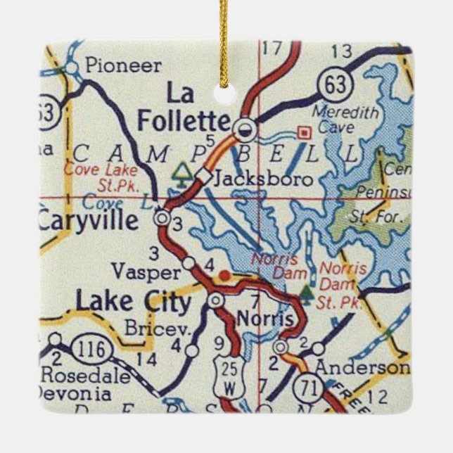 La Follette TN Keramikornament (Rückseite)