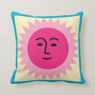 La Fonda Sun gelbes Rosa Kissen