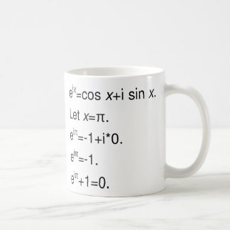 La formule d'Euler, dérivation de tasse de café