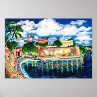 La Fortaleza, San Juan, Puerto Rico Poster