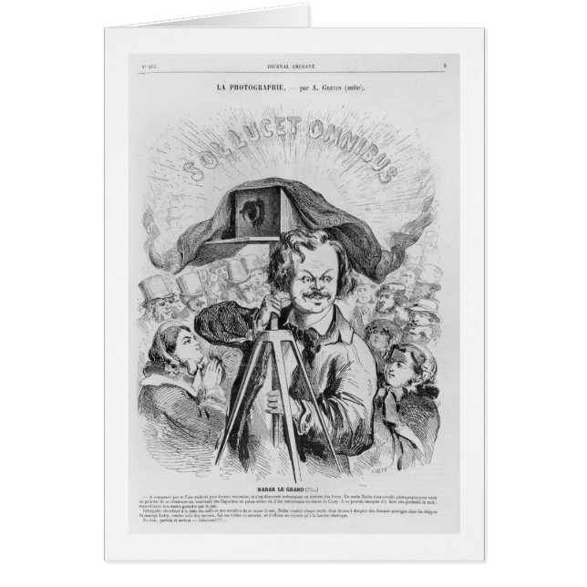"La Fotografie, Nadar (1820-1910) Le großartig (Vorne)