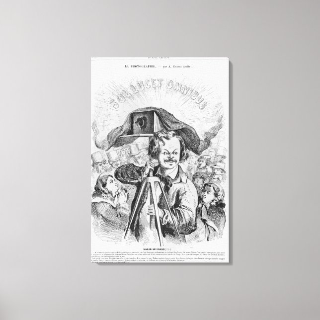 'La Fotograie, Nadar (1820-1910) le grand (!!!! Leinwanddruck (Vorderseite)