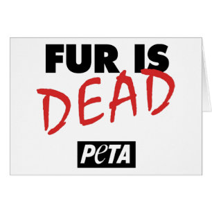 La fourrure est carte morte