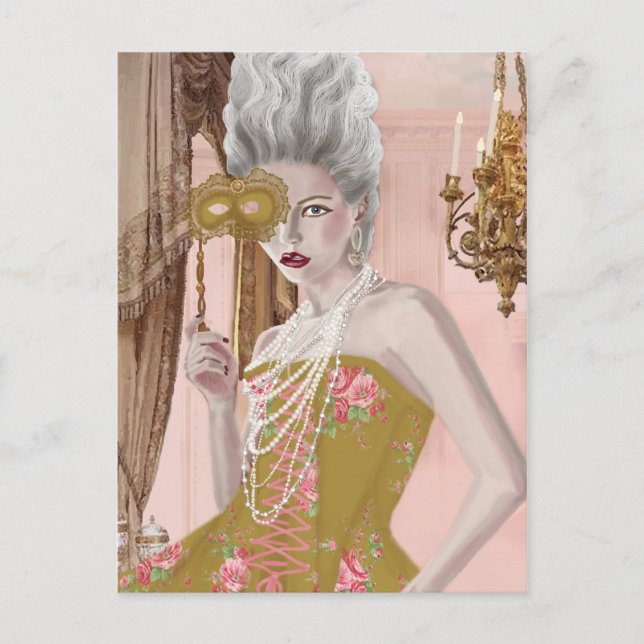 La FRAGE c'est voulez vous Postkarte (Vorderseite)