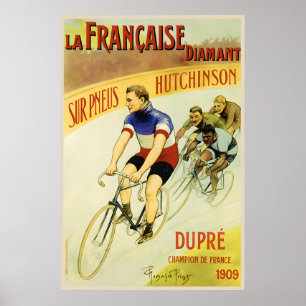La Francaise Diamant Fahrradposter 1 Poster