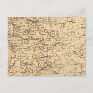 La France 1364 a 1380 Postkarte