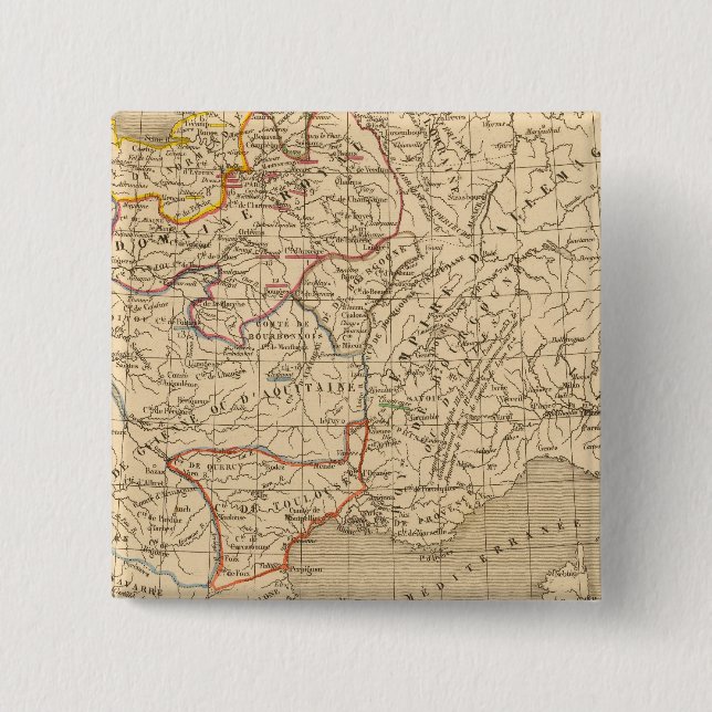 La France 996 a 1108 Button (Vorderseite)