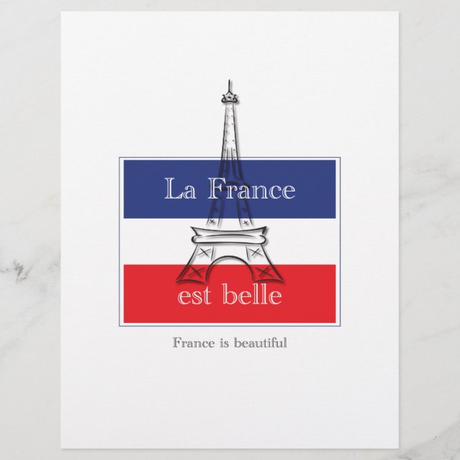 La France est Belle (Vorderseite)