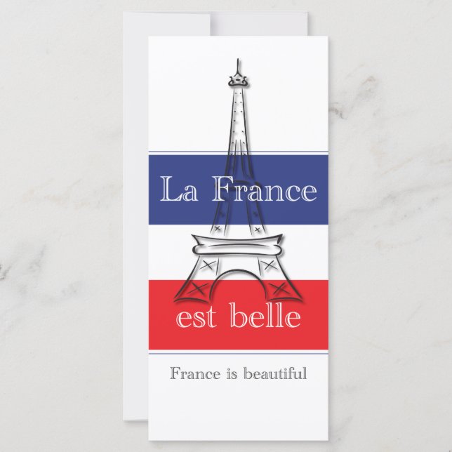 La France est Belle (Vorderseite)