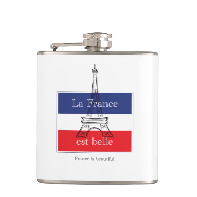 La France est Belle Flachmann (Vorderseite)