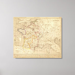 La Frankreich 1270 1328 Leinwanddruck