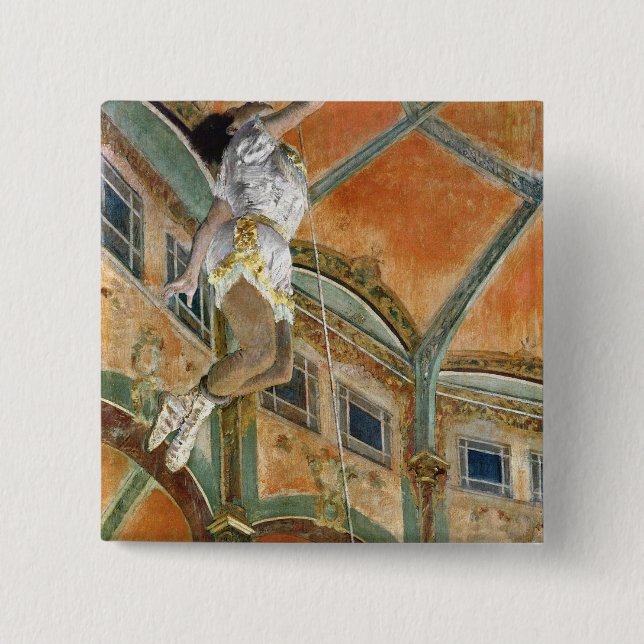 La Fräuleins La Edgar Degas-| beim Cirque Fernando Button (Vorderseite)