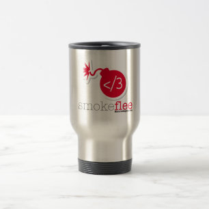 La fumée se sauvent la tasse de voyage