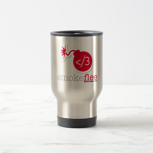 La fumée se sauvent la tasse de voyage (Centre)