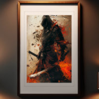 La fureur silencieuse de Samurai - Poster du guerr