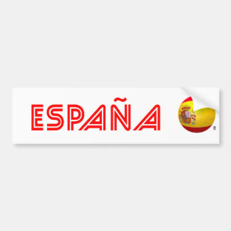 La Furia Roja - Spanien-Fußball Autoaufkleber